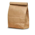 Túi giấy kraft tự nhiên tùy chỉnh cho bao bì thực phẩm, túi giấy màu nâu trơn