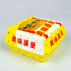Cấp thực phẩm Hộp giấy dùng một lần Hộp Hamburger Bao bì có Logo tùy chỉnh