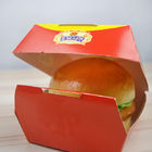 Hộp giấy tùy chỉnh cho bao bì Burger King, Hộp giấy Hamburger cho nhà hàng