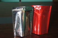 Đồng bằng đứng lên nhôm lá cà phê túi đậu đóng gói với van khử khí