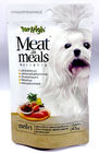 Matte Whiet 45 gram Ziplpock Túi nhựa Túi đựng bao bì cho thức ăn cho chó cưng