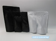 Túi cà phê bằng nhựa lót có van khử khí cho 250g bao bì bột cà phê có khóa kéo