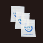 Matte Black Small Reusable Ziplock Packaging Bags For Clear Invisible Aligners Bag Thẻ giặt răng giả Thẻ giặt răng