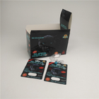Nhựa chai thuốc rỗng tăng cường nam Rhino 99 thuốc Blister Card với hộp hiển thị
