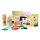 Giá bán buôn Thẻ giấy kraft trắng cho quả xoài bột xoài thực phẩm vật nuôi Biodegradable Zipper Smellproof Paper Packaging B