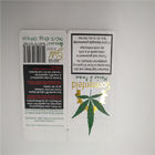 CBD lá trắng tùy chỉnh lá túi giấy, bao bì giấy kraft cho lá thuốc lá CBD