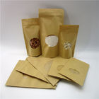 Túi giấy hình oval tùy chỉnh / Bao bì bột gạo Protein