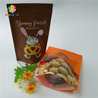 Nhôm Ziplock Snack Bag Bao bì In ống đồng cho sô cô la / Protein bột