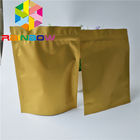 Glod Color Snack Bag Bao bì, túi đứng dây kéo cho bột protein / hạt khô