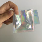 Túi đựng giấy nhôm trang điểm của SGS / FDA Tái sử dụng Bao bì Mylar Ba mặt kín