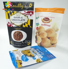 Bao bì thực phẩm Snack Túi dây kéo / Lỗ Euro cho 500g Bao bì Cookie đậu phộng