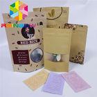 Eco - Thân thiện với hộp giấy thực phẩm Bao bì đóng dấu nhiệt Ziplock cho cà phê