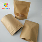 Túi giấy màu nâu giấy đóng gói nhiệt Kích thước tùy chỉnh cho bánh quy