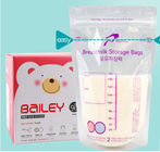 Túi nhựa tái sử dụng Bao bì tùy chỉnh Pre-tiệt trùng Sữa mẹ lưu trữ