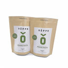 Eco thân thiện với túi giấy kraft Bao bì thực phẩm Đứng lên Zipperfor Bánh mì / Kẹo / Trái cây