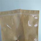 Cherry Seed Coffee Sachet Gối Túi giấy tùy chỉnh có thể tái chế bền với cửa sổ