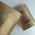 Túi giấy tùy chỉnh Bao bì Hạt giống rau Ziplock Van Mùi Bằng chứng cho Cà phê / Trà