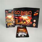 Nhựa Pill Chai Capsule Blister Thẻ Bao bì Go Rhino Gold 3D Toàn bộ