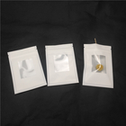 Văn bản đen In túi trang sức Đóng gói Nền trắng cho gói vòng đeo tay Earings