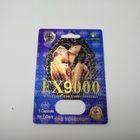 Hàng tồn kho FX 9000 Bao bì thẻ vỉ cho nam tăng cường chèn nhựa Capsule