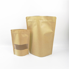 100g bột cà phê 250g CYMK VMPET Kraft Paper Zipper Bag