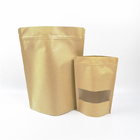 100g bột cà phê 250g CYMK VMPET Kraft Paper Zipper Bag