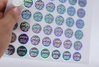 Holographic 60mic Nhãn dán trang trí UV CYMK