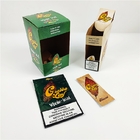2020 Thiết kế mới Grabba Leaf Cigar Wraps Bao bì Hộp giấy Lá cùn Bộ trưng bày gói