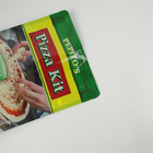 Túi thực phẩm đóng gói Logo Tùy chỉnh Mùi Túi bằng chứng cà phê Giấy bạc Đứng lên Túi in đứng lên túi đóng gói bánh pizza