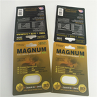 ISO Magnum Sex Pills Bao bì CMRK Rhino 69 Thẻ vỉ tăng cường nam