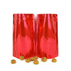 Golden Mylar Ziplock Túi nhựa Bao bì có thể tái chế Zipper Top
