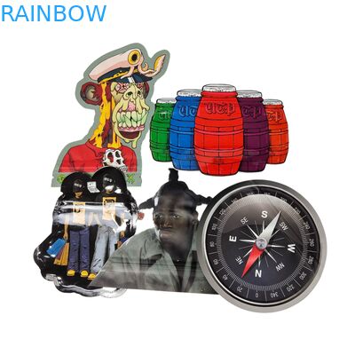 Ăn 3.5g Mylar Bags Ziplock đặc biệt hình dạng kẹo thảo mộc bánh quy Bao bì kẹo