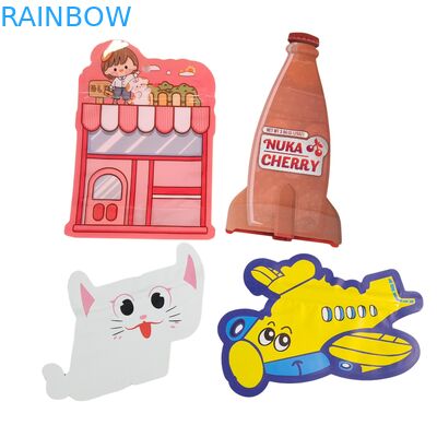 Ăn 3.5g Mylar Bags Ziplock đặc biệt hình dạng kẹo thảo mộc bánh quy Bao bì kẹo