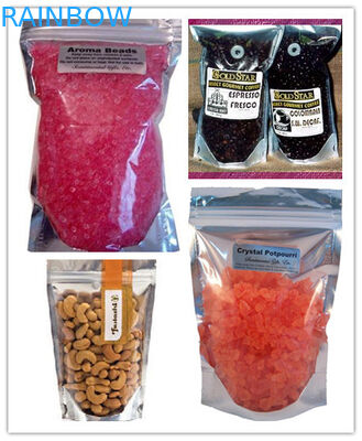 Gusset Đứng lên Zipper Snack / Cookies Bao bì túi Snack