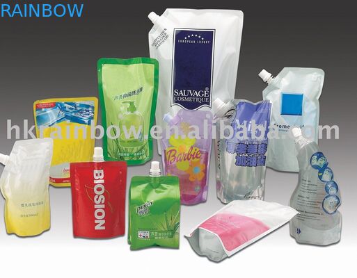 PE / PET bên bao bì túi có nắp dưới, túi lỏng