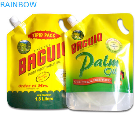 lá nhôm Spout túi Bao bì với móc áo