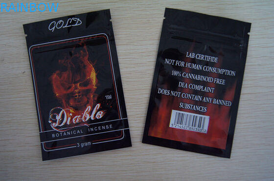 Bao bì hương thảo dược PET / VMPET / PE 100 micron