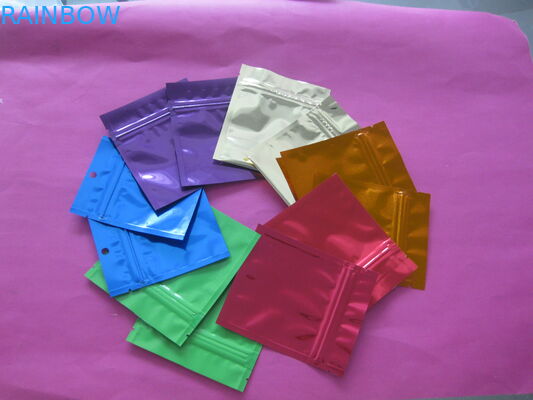 Plain Ziplock Mylar Food Snack Bag Bao bì với nước mắt