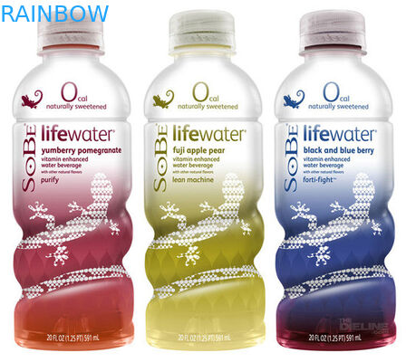 Nhãn co rút PVC Nhãn CMRK / Pantone In cho nước ép trái cây