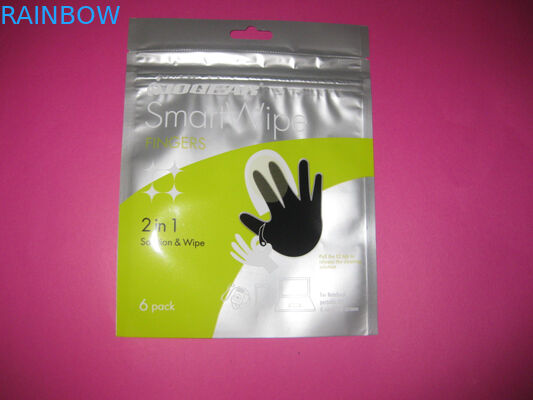 Eco thân thiện với túi nhôm bao bì với khóa Zip cho đậu