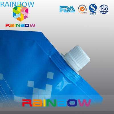 3L Chống nước trong suốt hoặc In đứng lên Spout Bag Chai chất lỏng