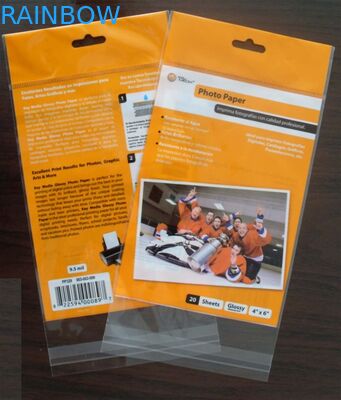 Túi OPP tiêu đề Bopp Film và Cpp Film tùy chỉnh với 10 màu in