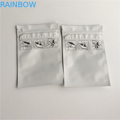Childproof Smell Proof Ziplock In tùy chỉnh Mylar Nhôm Lá Túi cho Hoa khô Hạt giống Túi đóng gói
