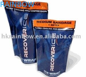 Side Seal Đứng lên Snack Túi nhựa Bao bì có khóa kéo cho gạo