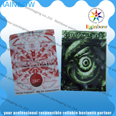 Túi nhôm bọc nhựa Bao bì có niêm phong ba mặt