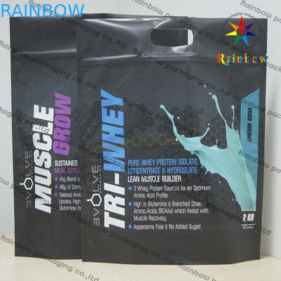 Túi nhôm đứng lên Túi bao bì túi với Ziplock cho đồ chơi