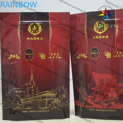 Túi nhôm đứng lên Túi bao bì túi với Ziplock cho đồ chơi