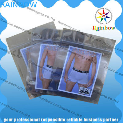 Công ty PET / PET / PE cán màng chống tĩnh trong suốt bằng nhôm với Ziplock