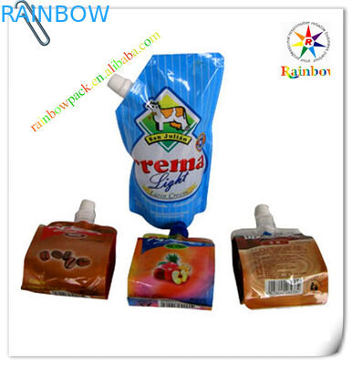 Lá nhôm đứng lên Túi thực phẩm PET / NY / PE có in màu