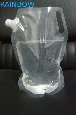 In đầy màu sắc bằng chứng nước đứng lên Bao bì túi với vòi góc cho Liguid